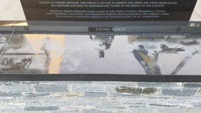 Navy Seal Monument Virginia Beach