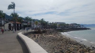 Walking along the Malecon