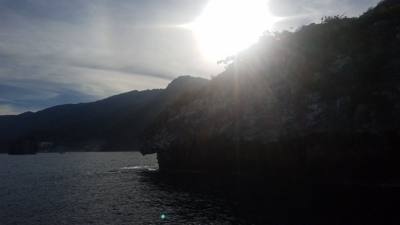 Majahuitas and Yelapa.  Neither of these places is available by road.  You have to take a boat.  Yelapa had a nice water