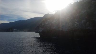 Majahuitas and Yelapa.  Neither of these places is available by road.  You have to take a boat.  Yelapa had a nice water