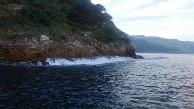 Majahuitas and Yelapa.  Neither of these places is available by road.  You have to take a boat.  Yelapa had a nice water