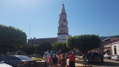 Mascota...a town in the Sierra Madre mountains.  Visited this town on the way to Talpa.  A few little shops.  Cute town 