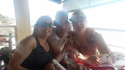 Today's trip (Part 1) was to Bucerias, Nayarit.  We met Linda and Marlin in downtown Puerto Vallarta and took the bus th