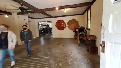 Saturday's first stop on our Nebraska City adventure...Arbor Lodge.  The Morton family (you know...like Morton salt) was