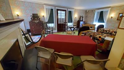 Saturday's first stop on our Nebraska City adventure...Arbor Lodge.  The Morton family (you know...like Morton salt) was