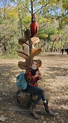 The last half of Saturday's Nebraska City adventure was the Arbor Day Farm Treetop Adventure.  Yes, my daughter wigs out