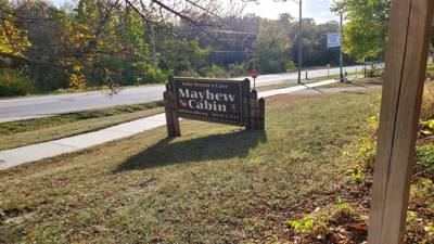 We took a quick stop at Mayhew Cabin (a.k.a John Brown's Cave).  This was part of the underground railroad.  Neat, but d