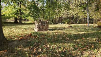 We took a quick stop at Mayhew Cabin (a.k.a John Brown's Cave).  This was part of the underground railroad.  Neat, but d