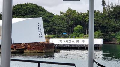 Visited Pearl Harbor.  A lot to think about.  So many lives lost.  Got to go out and see the USS Arizona.  A great memor