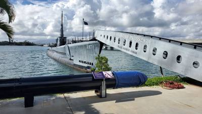Really neat!  Got to go on the USS Bowfin at the Pacific Fleet Submarine Museum at Pearl Harbor.  REALLY well put togeth