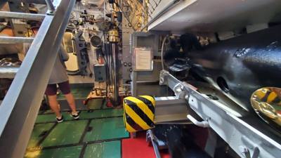 Really neat!  Got to go on the USS Bowfin at the Pacific Fleet Submarine Museum at Pearl Harbor.  REALLY well put togeth