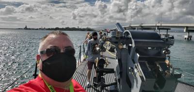 Really neat!  Got to go on the USS Bowfin at the Pacific Fleet Submarine Museum at Pearl Harbor.  REALLY well put togeth