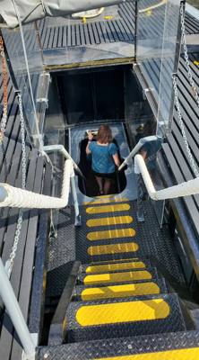 Really neat!  Got to go on the USS Bowfin at the Pacific Fleet Submarine Museum at Pearl Harbor.  REALLY well put togeth