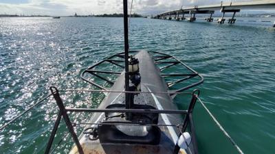 Really neat!  Got to go on the USS Bowfin at the Pacific Fleet Submarine Museum at Pearl Harbor.  REALLY well put togeth
