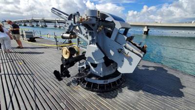 Really neat!  Got to go on the USS Bowfin at the Pacific Fleet Submarine Museum at Pearl Harbor.  REALLY well put togeth
