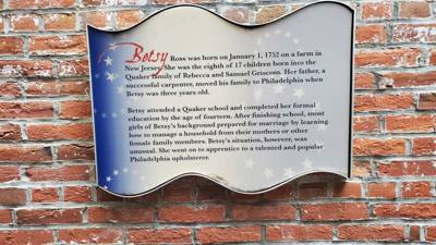 Betsy Ross House…the house that wasn’t really hers!  

She rented space there for many years after her husband passed aw