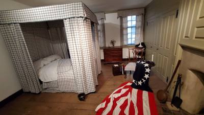 Betsy Ross House…the house that wasn’t really hers!  

She rented space there for many years after her husband passed aw