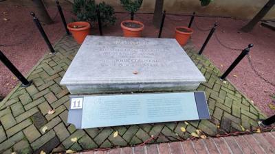 Betsy Ross House…the house that wasn’t really hers!  

She rented space there for many years after her husband passed aw