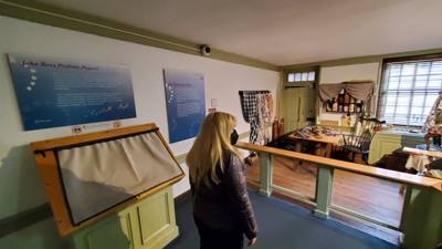 Betsy Ross House…the house that wasn’t really hers!  

She rented space there for many years after her husband passed aw