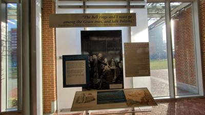 Our first stop on our first full day in Philadelphia was to the Liberty Bell Center which is part of the Independence Na