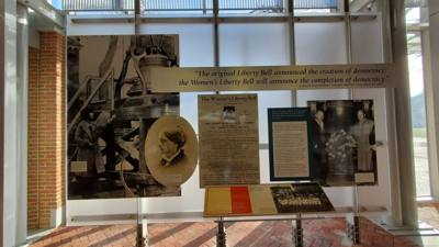 Our first stop on our first full day in Philadelphia was to the Liberty Bell Center which is part of the Independence Na