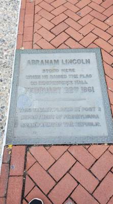 After spending a short time at the Liberty Bell Center, we set out for Independence Hall.  

Historically one of the mos