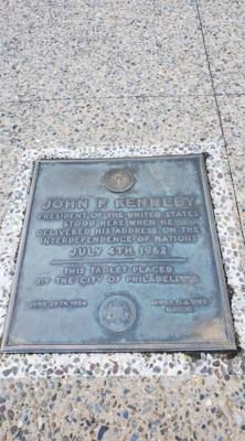 After spending a short time at the Liberty Bell Center, we set out for Independence Hall.  

Historically one of the mos