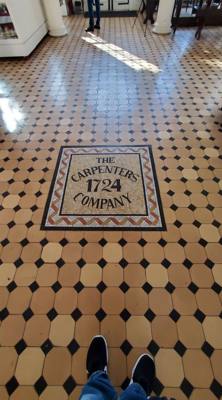 The Carpenter’s Company, established in 1724, which is one of the oldest craft guilds in the US, built Carpenter’s Hall 