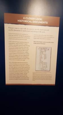 The surprise stop of the day was the Museum of the American Revolution. It wasn’t on our agenda but due to a lack of pub