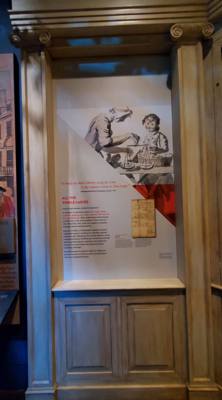 The surprise stop of the day was the Museum of the American Revolution. It wasn’t on our agenda but due to a lack of pub