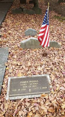 The last stop on the first day of touring Philadelphia, we visited Christ Church and its burial grounds that were establ