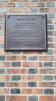 The last stop on the first day of touring Philadelphia, we visited Christ Church and its burial grounds that were establ
